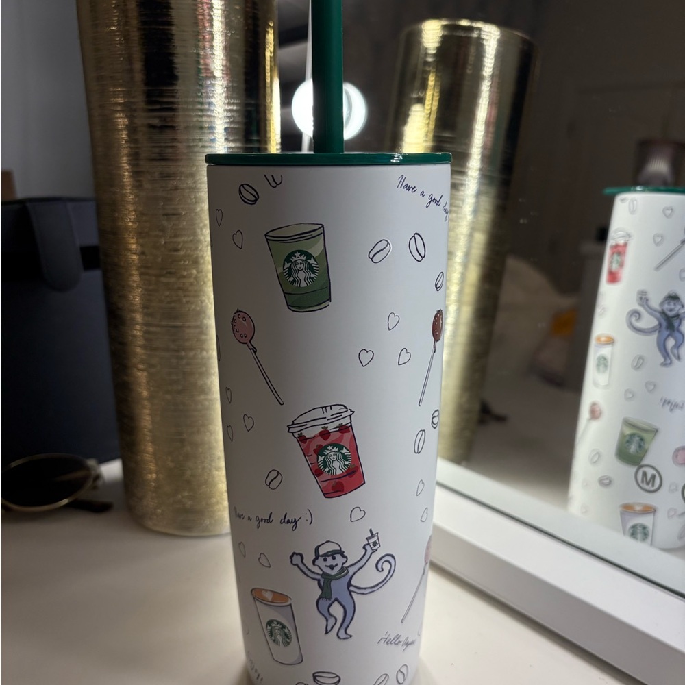 Roller Rabbit X Starbucks cup